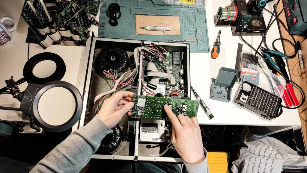 Réparation d'un amplificateur PVA Bosch